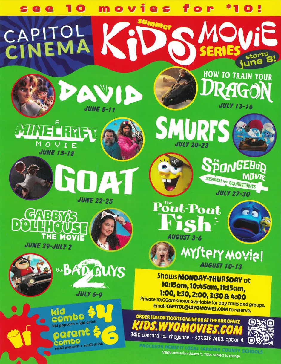Kids Summer Movie Series