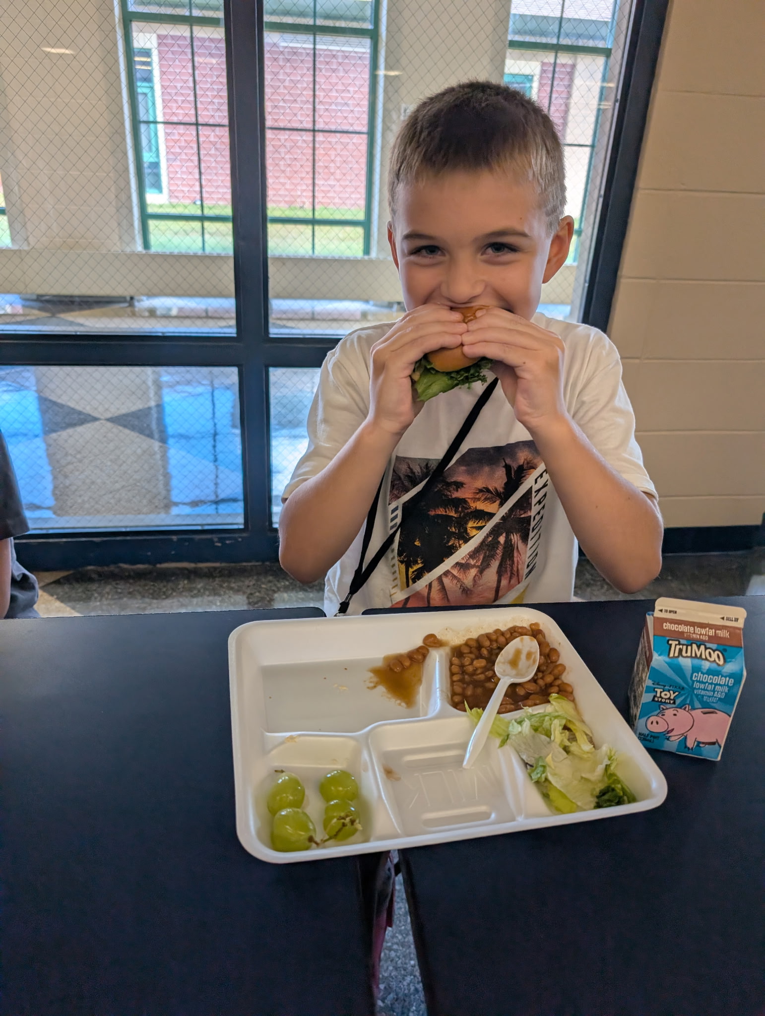 Cheeseburger Slider Day at Woodland!