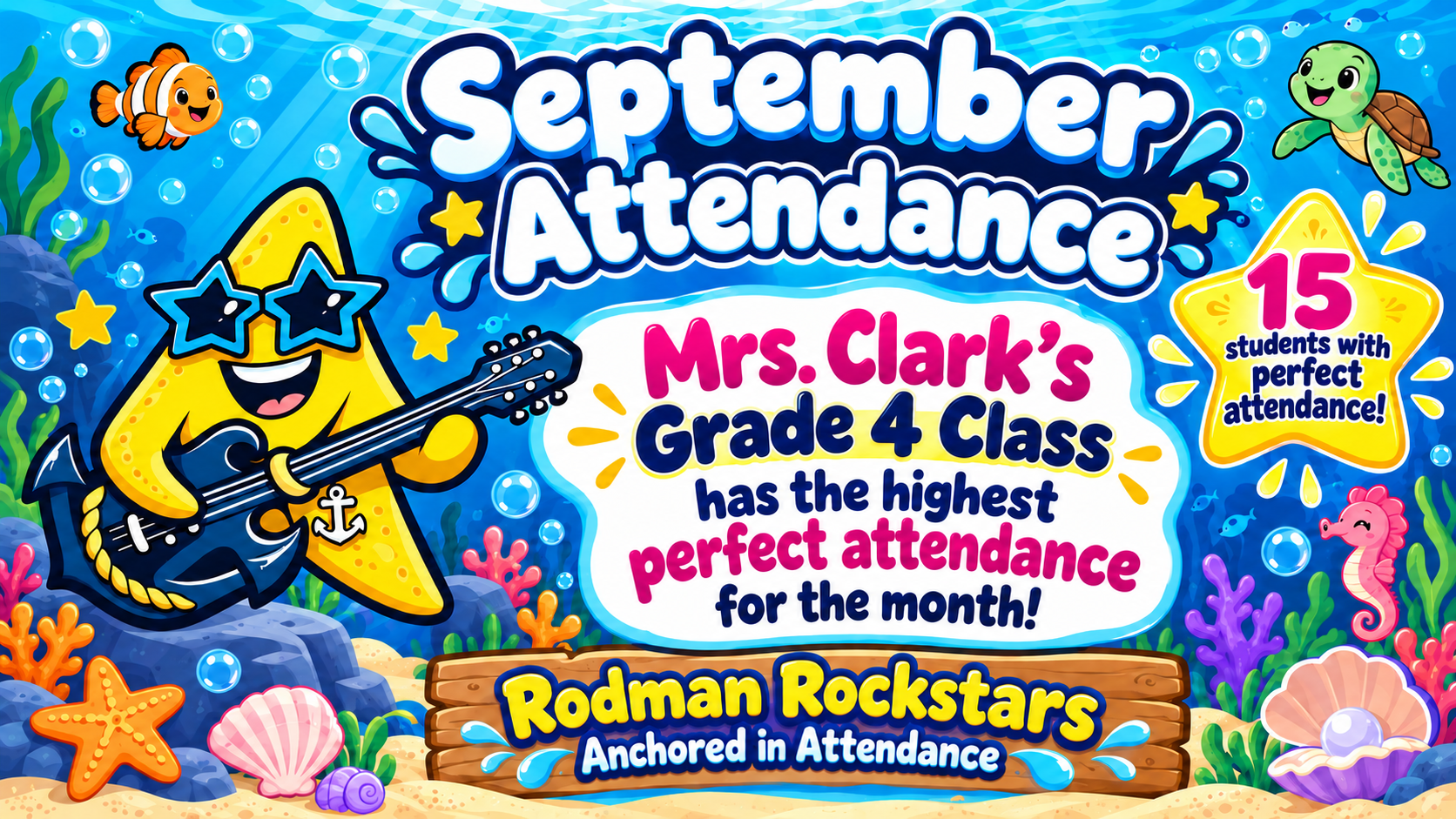 September Attendance Results 