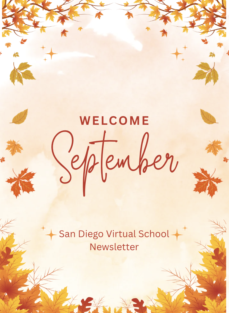 SDVS Newsletter - September Edition