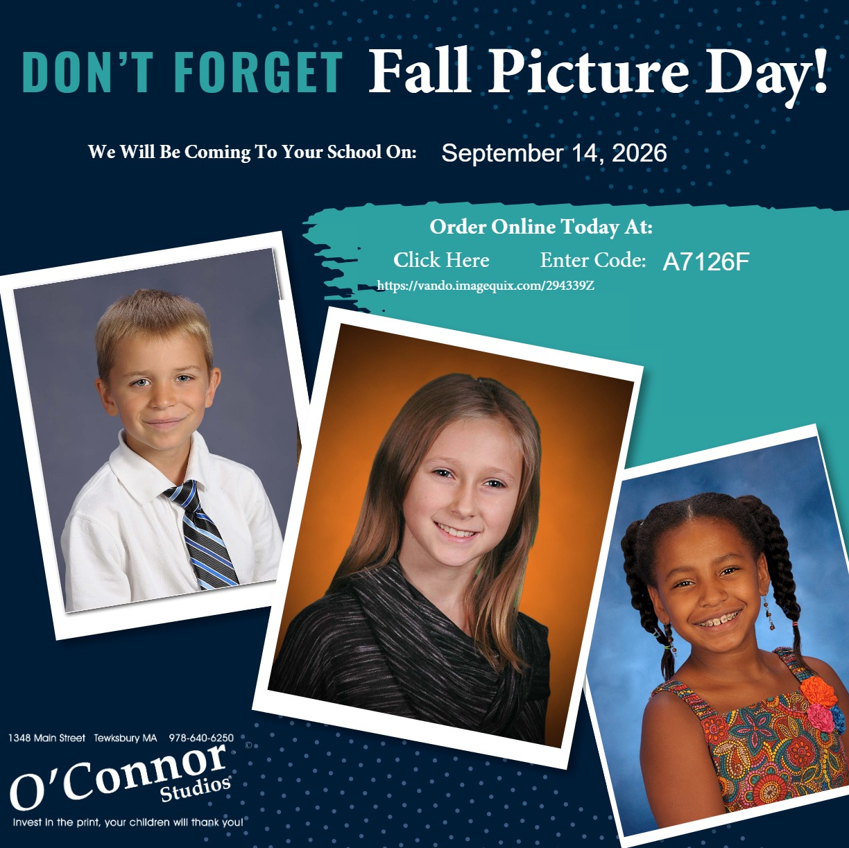 Picture Day 9/14!