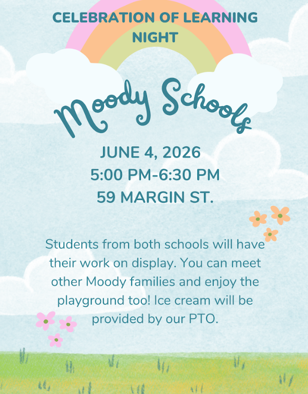 End of the Celebration of Learning  June 4th 5:00 to 6:30p