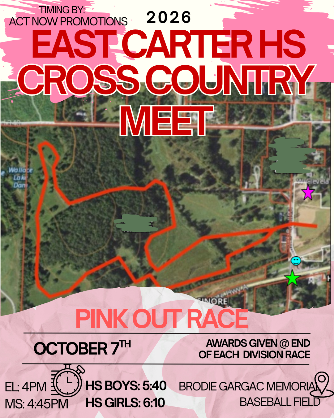XC Meet @ East Carter-Today! 