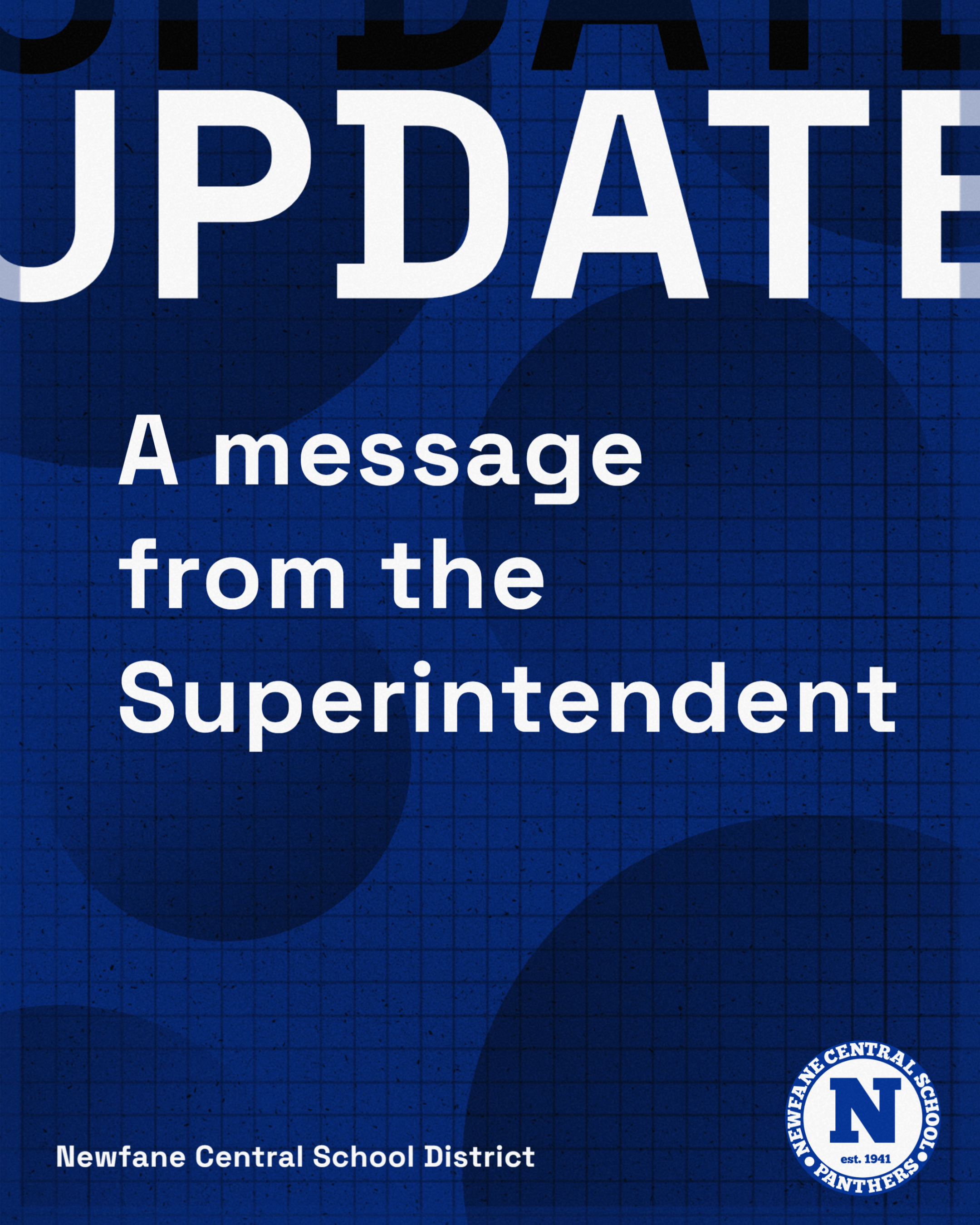 A Message From the Superintendent- Strategic Plan