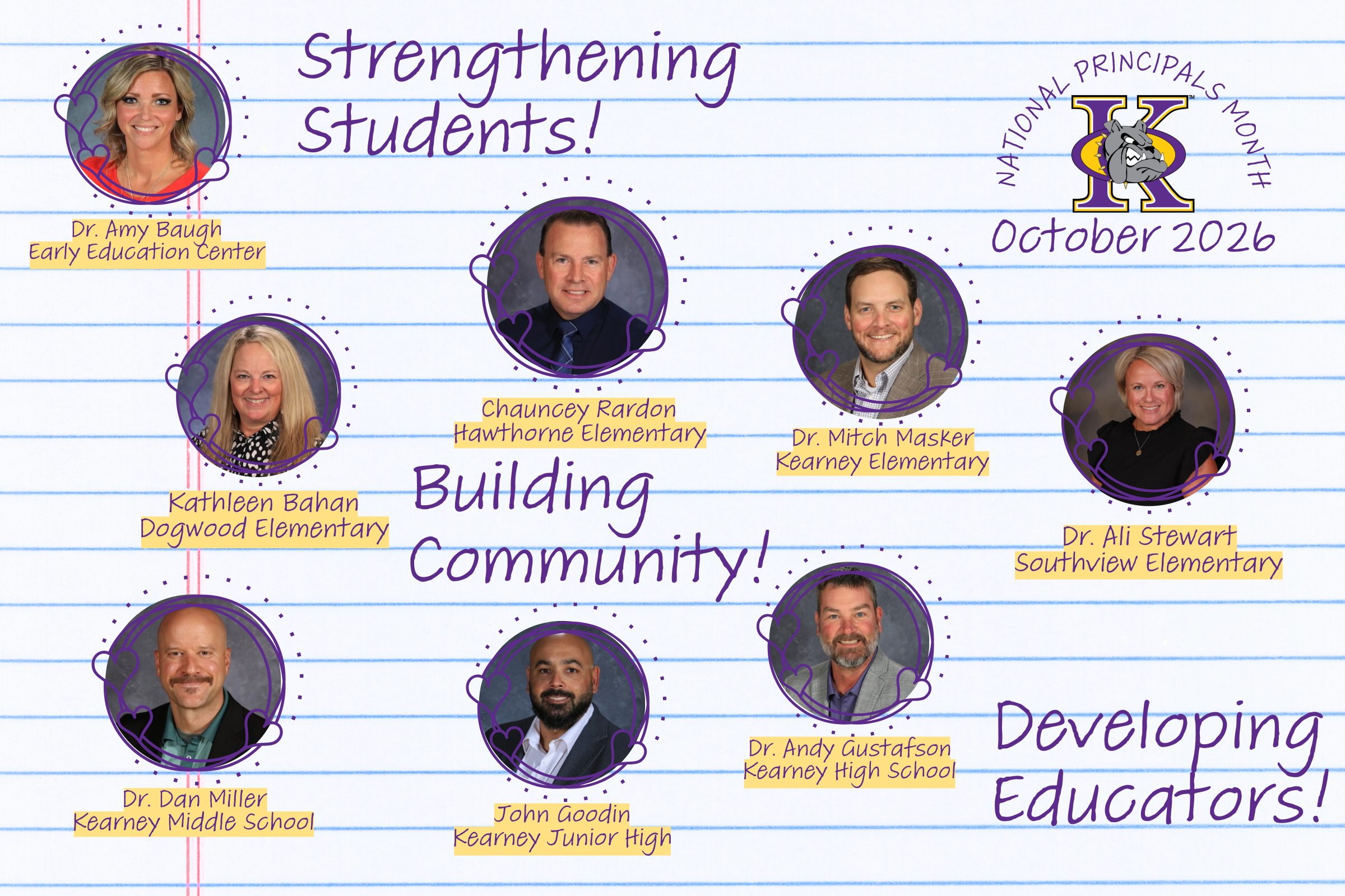 Celebrating the Outstanding Principals of Kearney School District