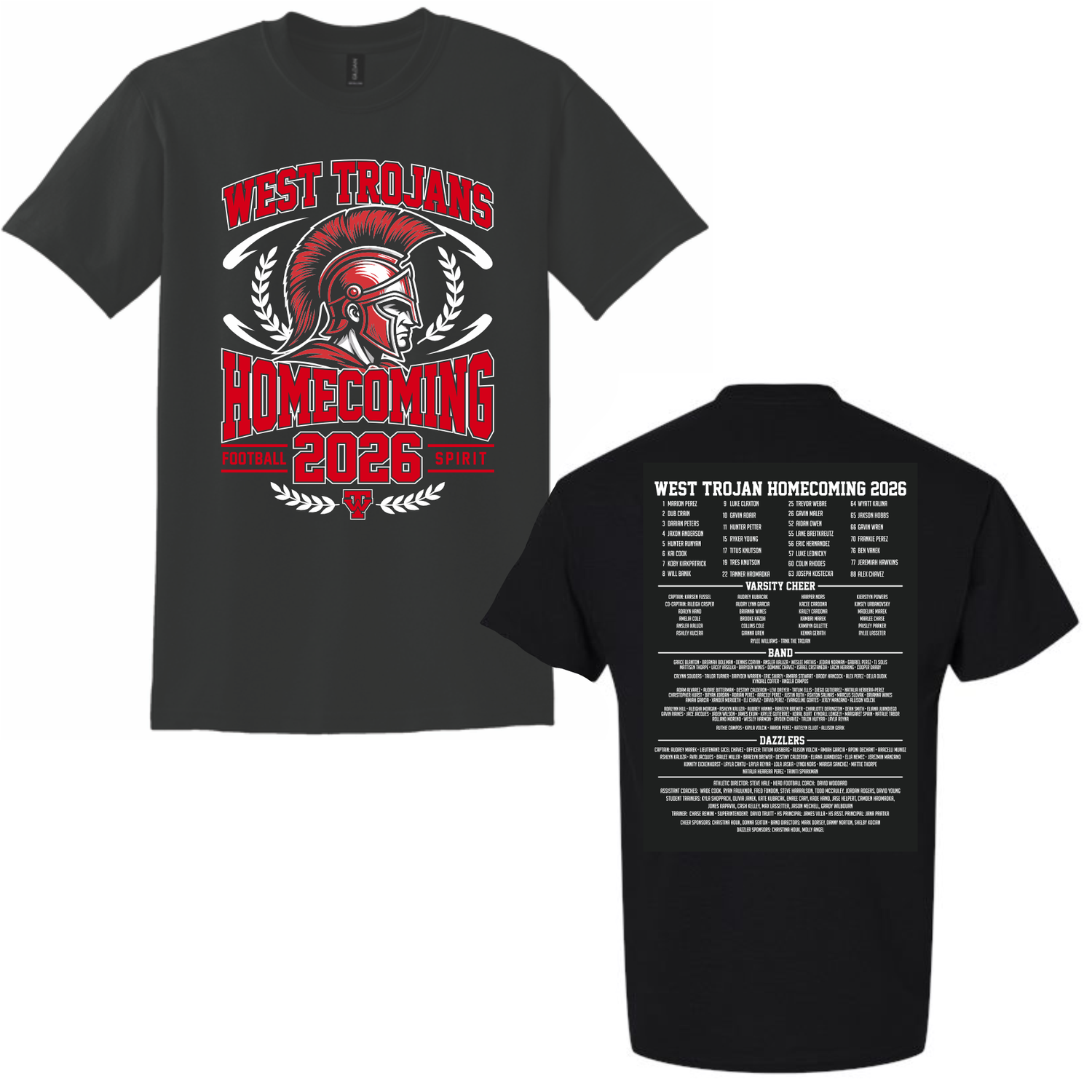 HOMECOMING TSHIRTS! Deadline to Order is Friday, Sept. 25th! 