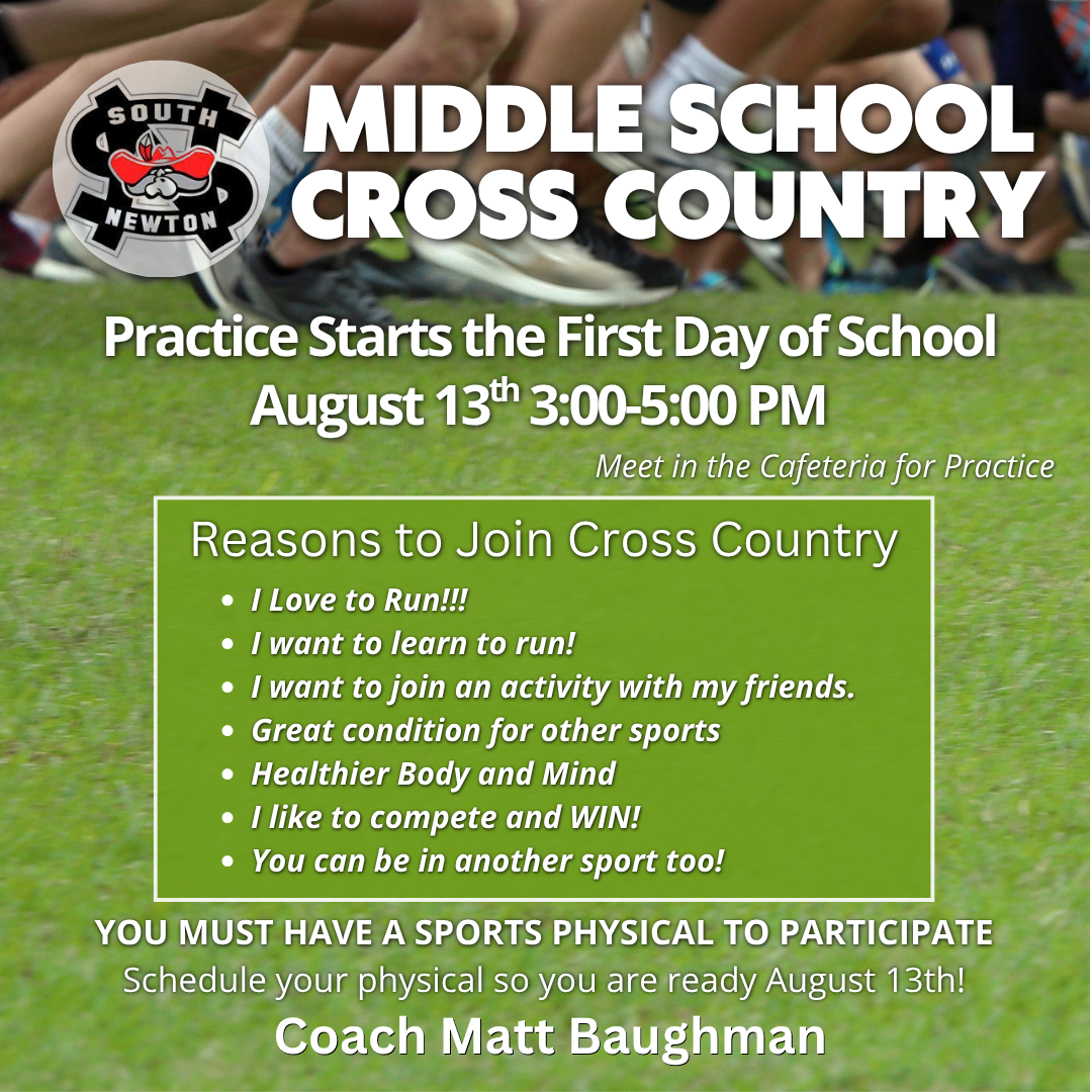 MS Cross Country Information!