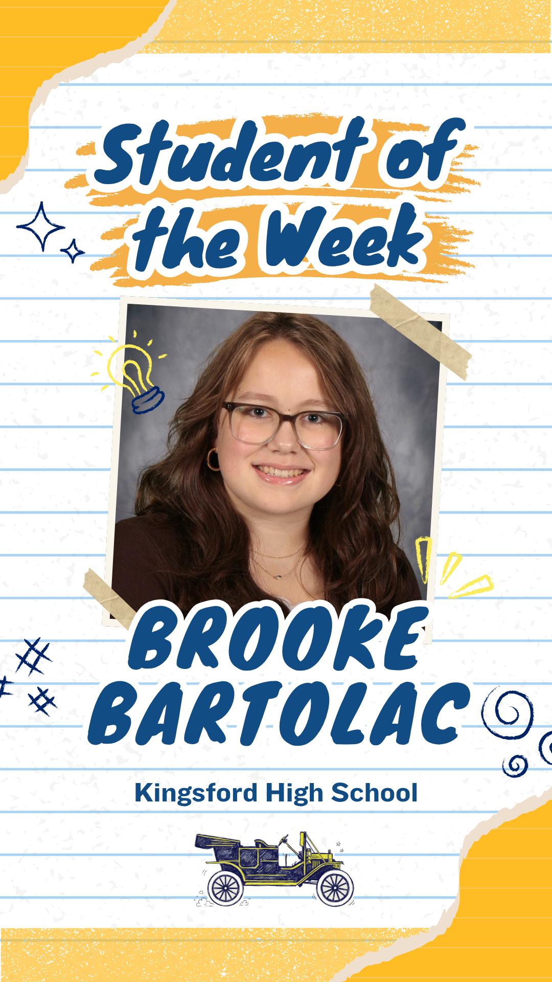 KHS Student of the Week, May 25, 2026