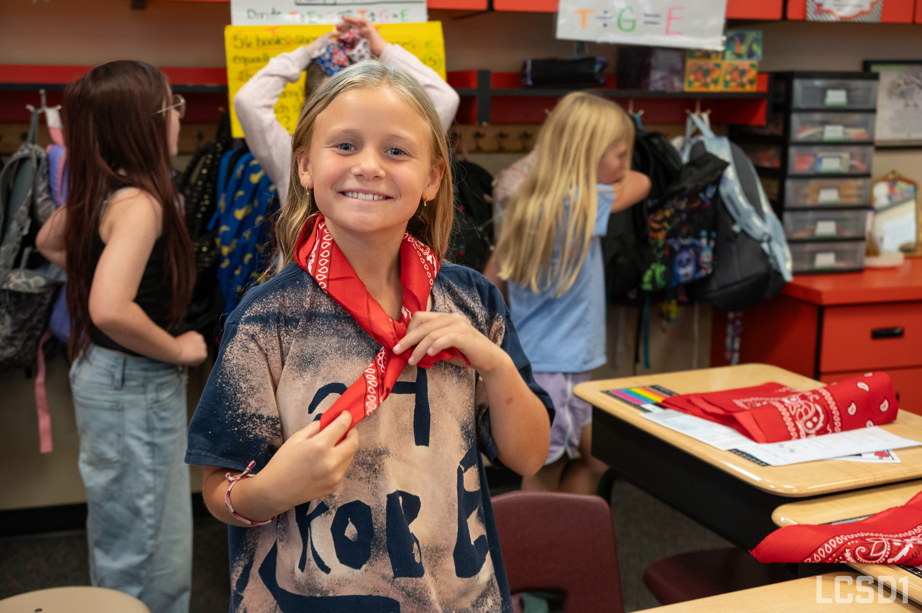 Anderson Elementary third graders honor 9/11 hero