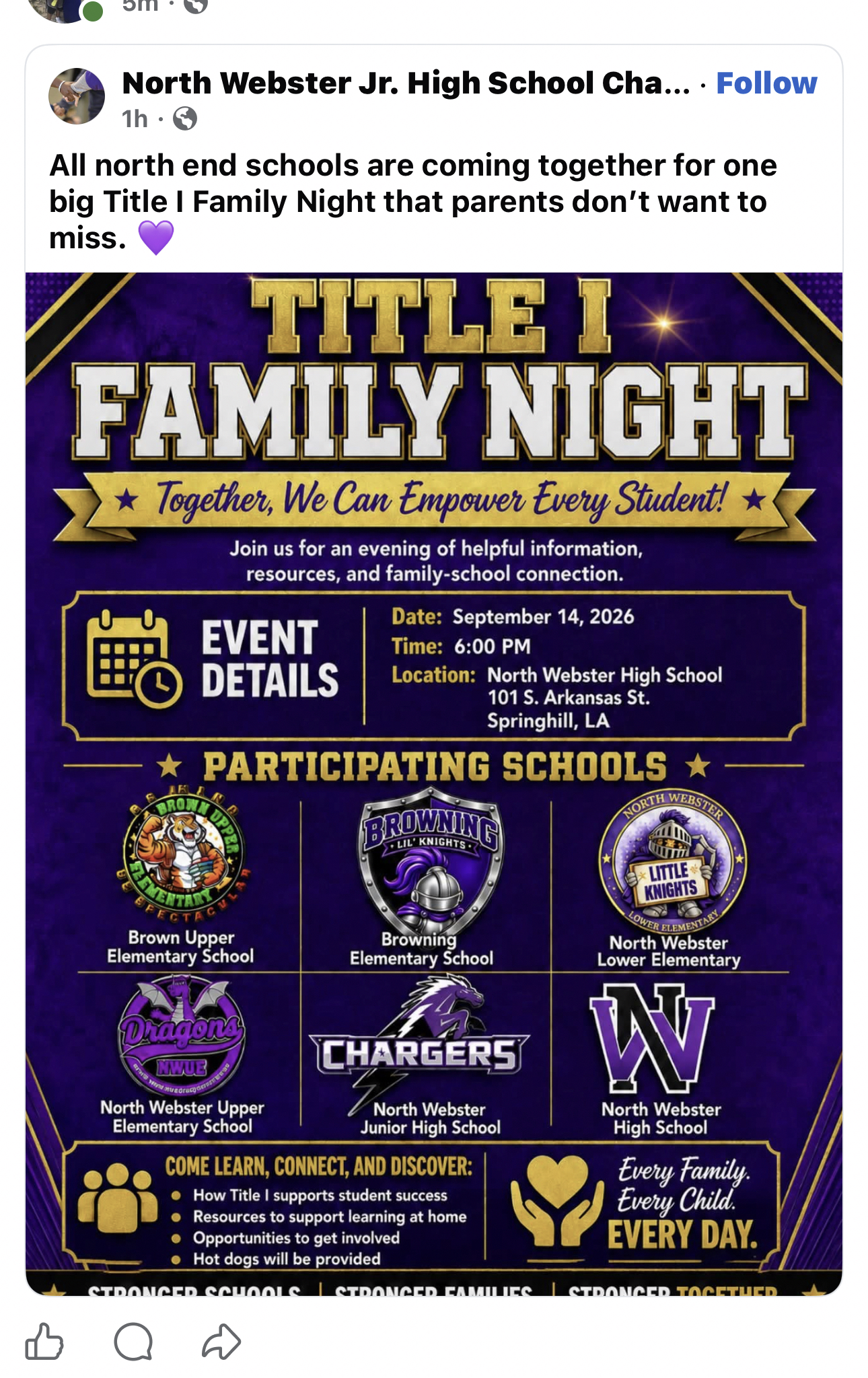 Title 1 Night