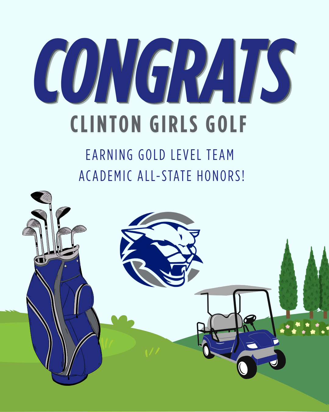 Congrats Clinton Girls Golf Team!