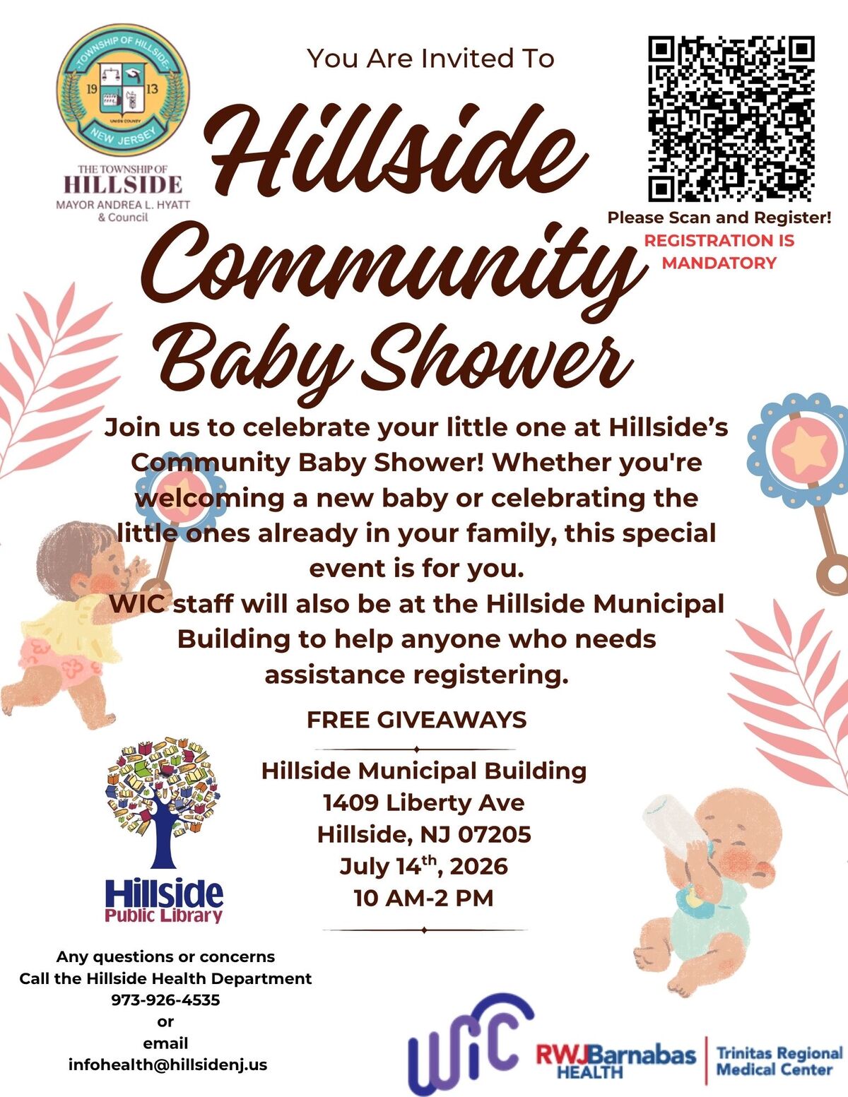Hillside Community Baby Shower!