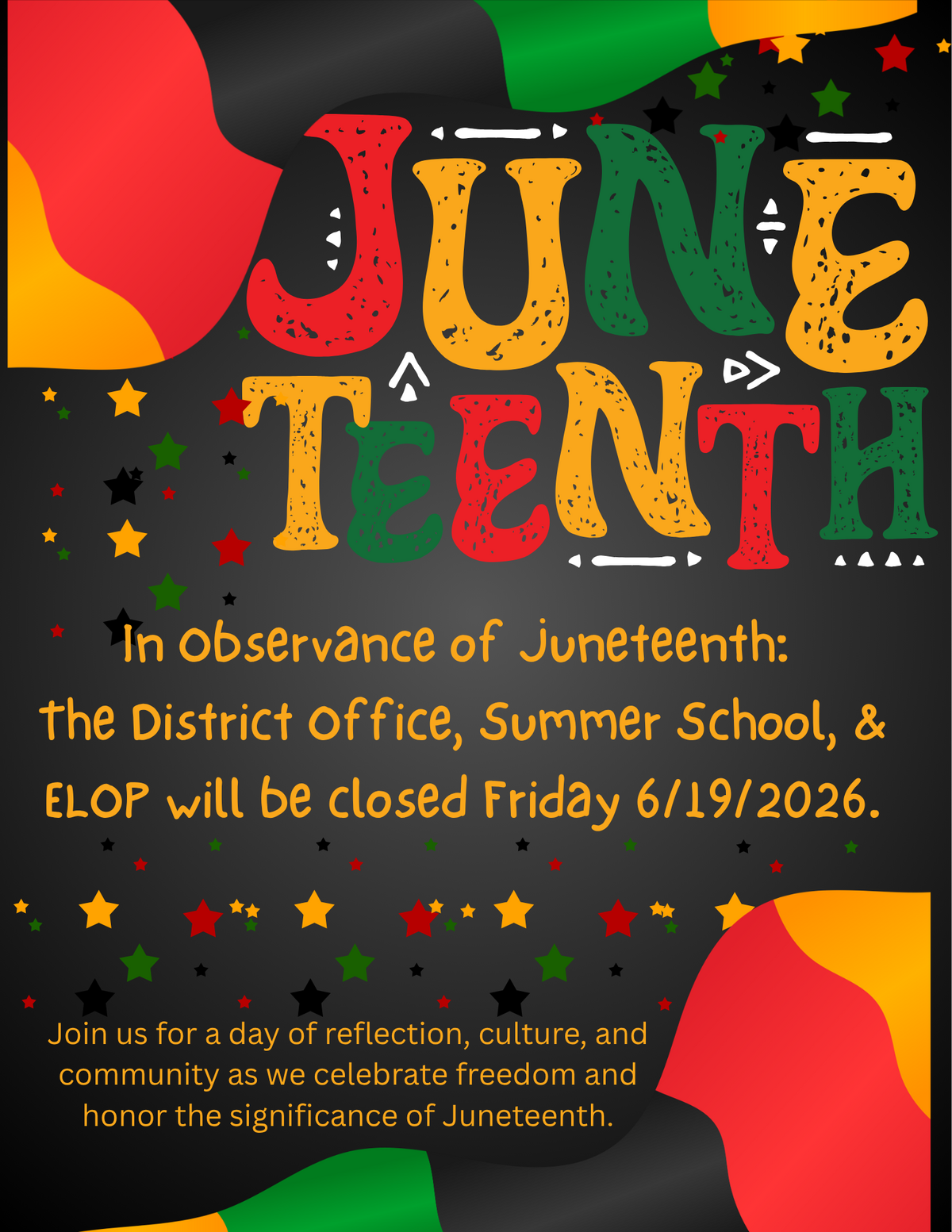 Observance of Friday, June 19th, 2026