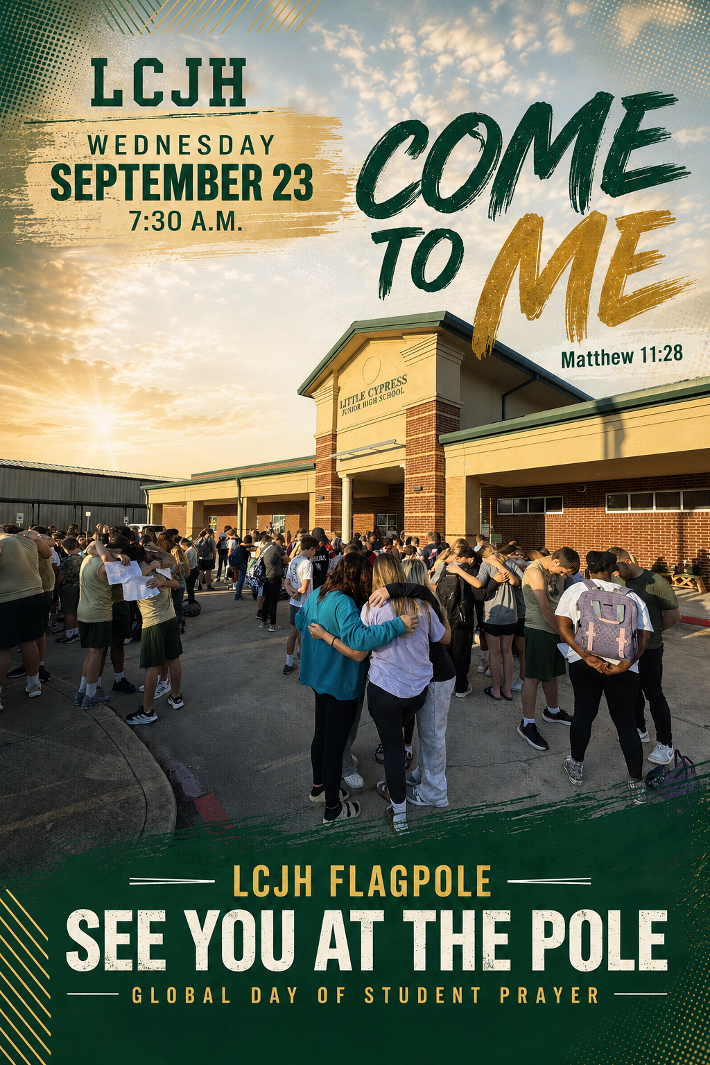 See You at the Pole — Wednesday, September 23 