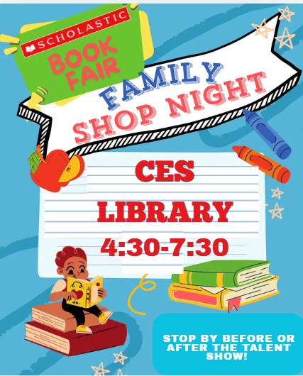 BOGO Book Fair Family Night May 11