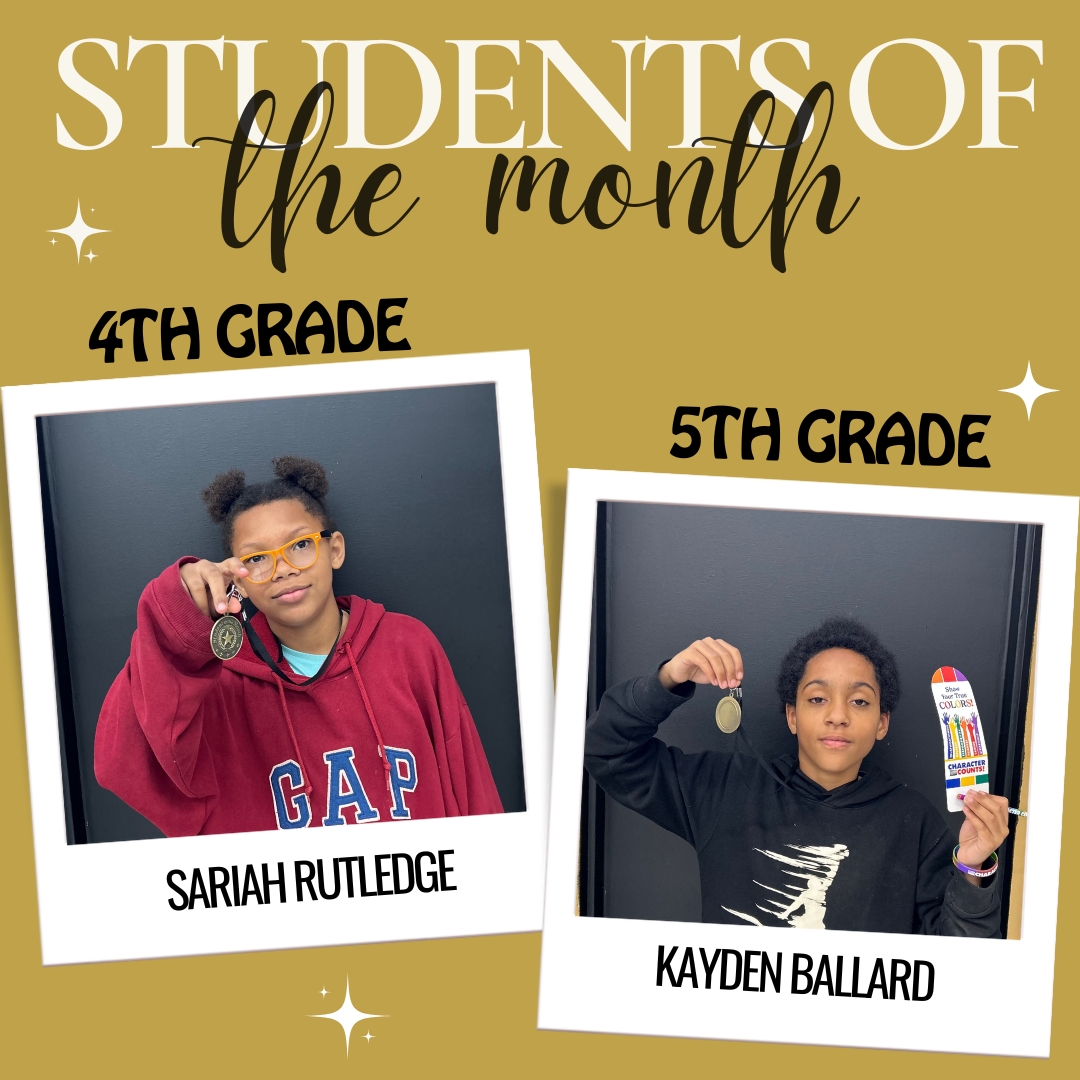 HIS Students of the Month/ Character Counts April 2026 Winners 