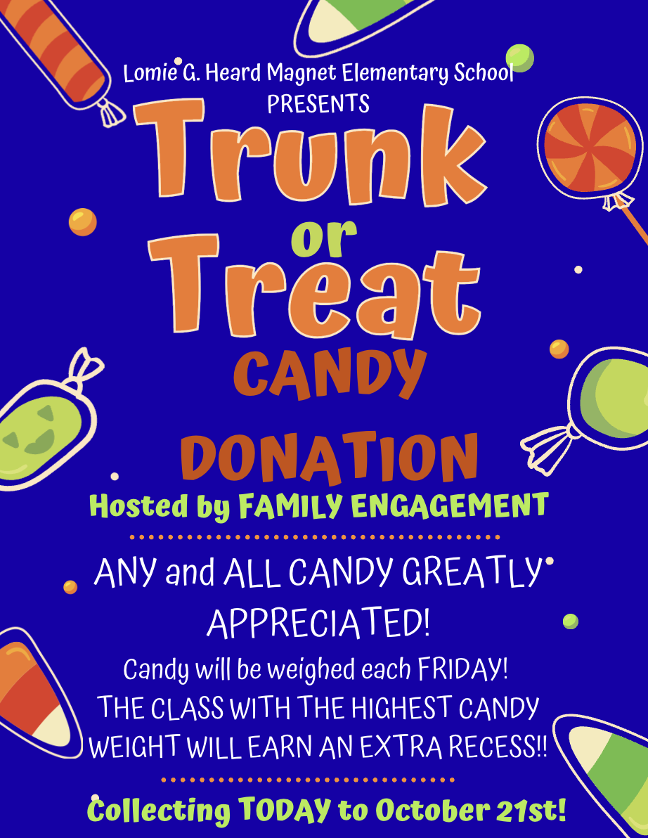 🍭 BRING ON THE CANDY, LGH! 🍭 NOW – October 21st