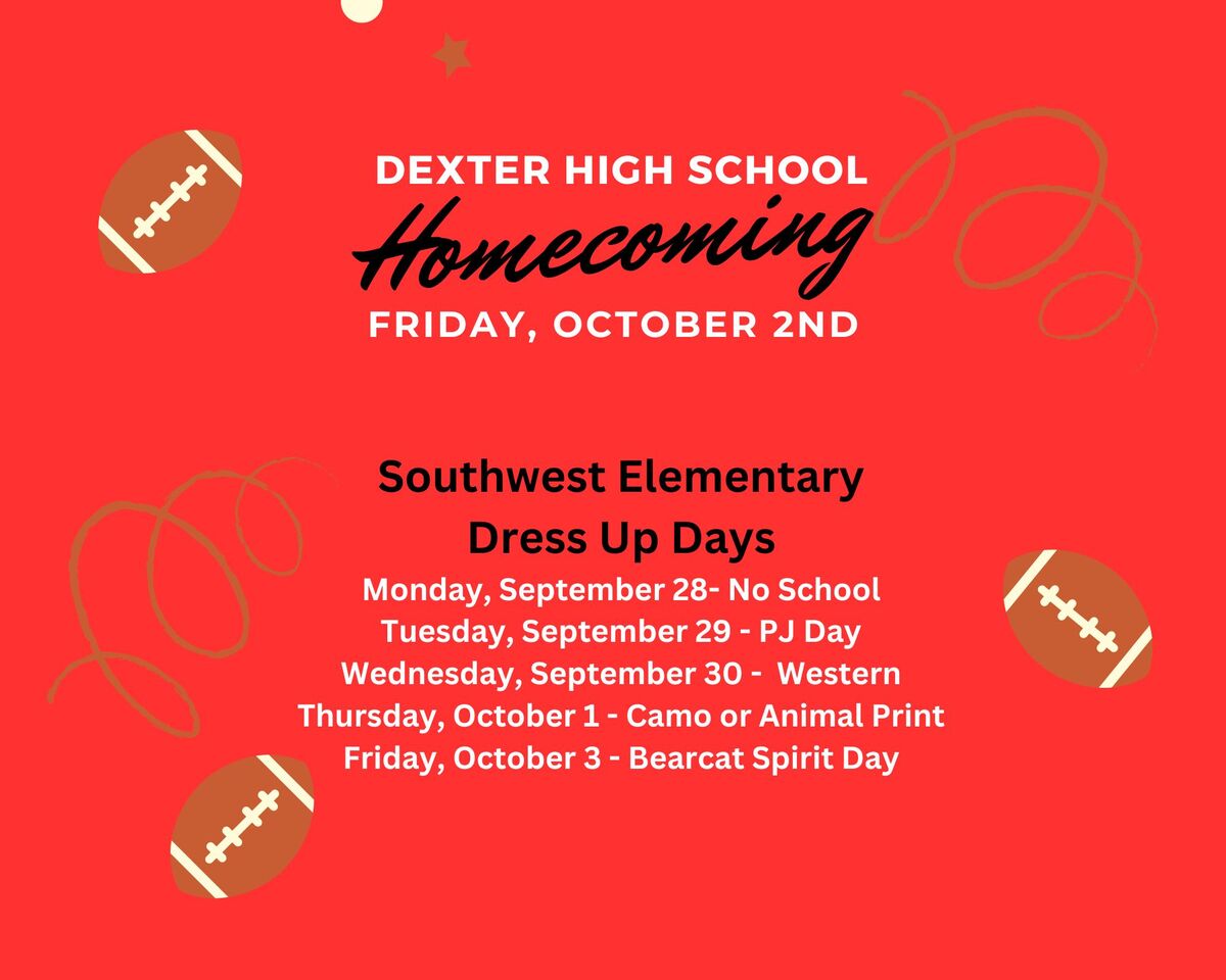 Homecoming Dress Up Days
