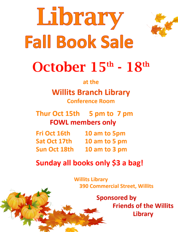 Library Fall Book Sale