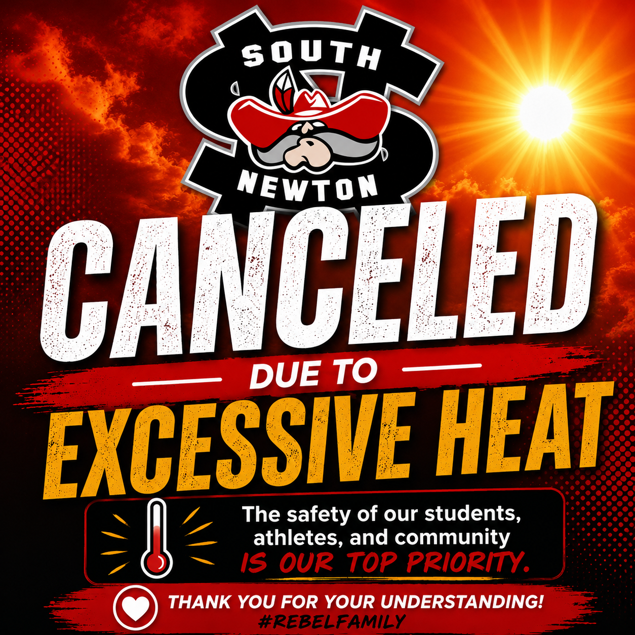 FLAG FOOTBALL CANCELED - 9/3/2026