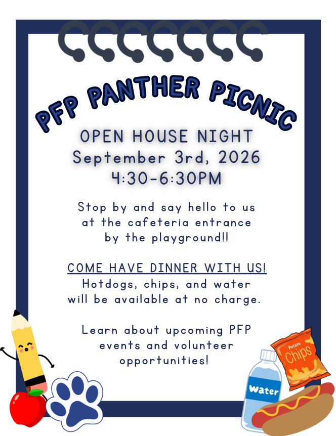 PFP Panther Picnic - Open House Night!