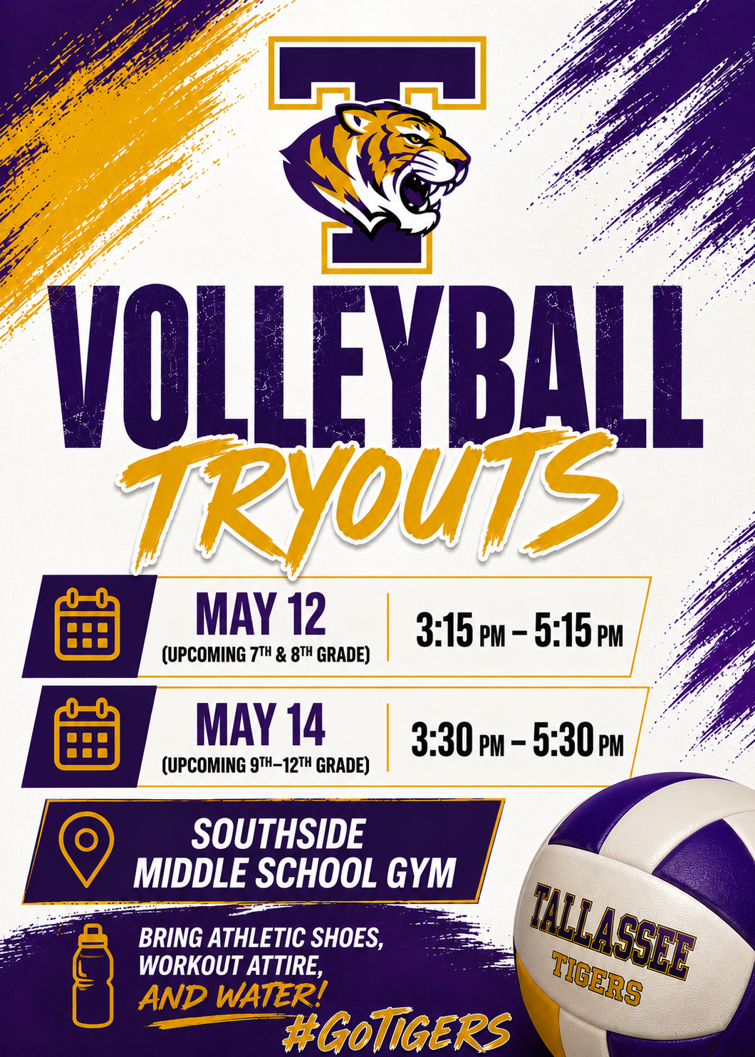 Volleyball Tryouts