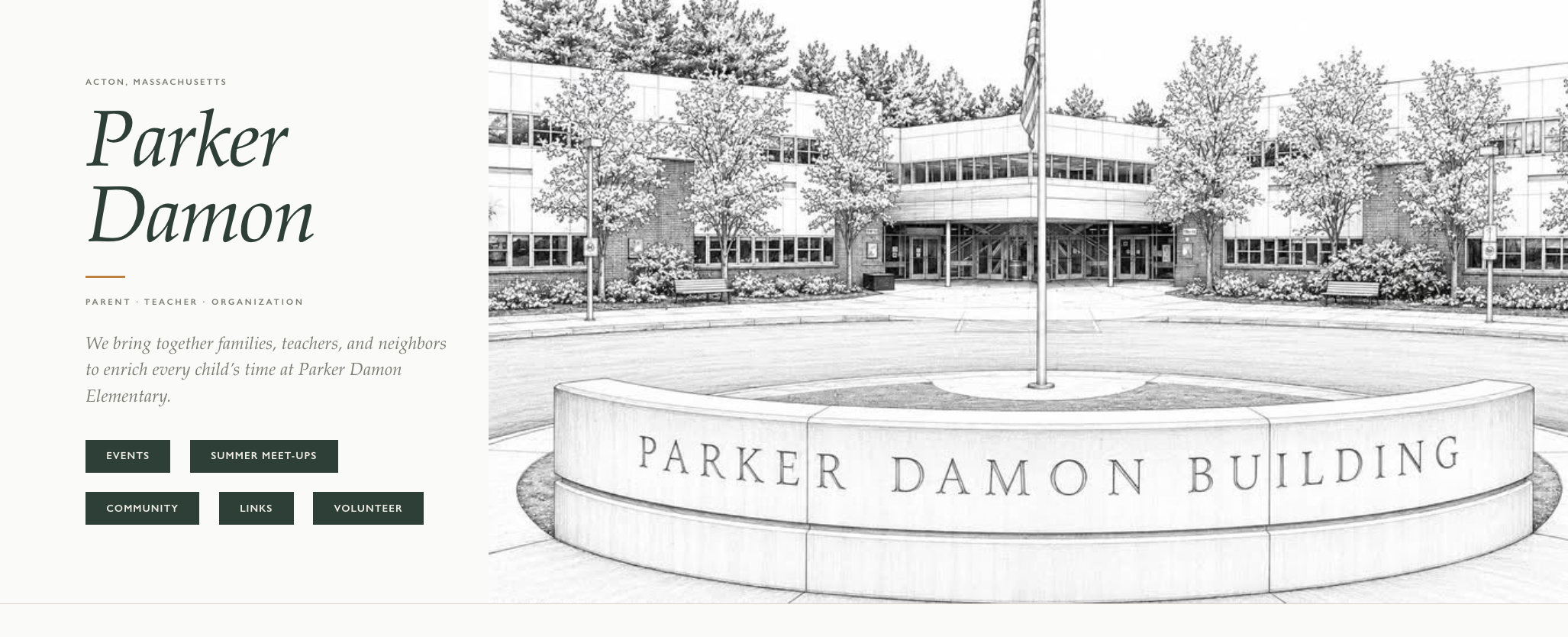 Join the first Parker Damon PTO Community Meeting - 9/1/26