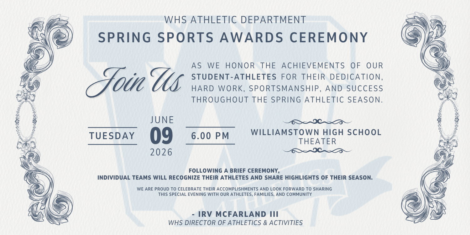WHS Spring Sports Awards Ceremony 