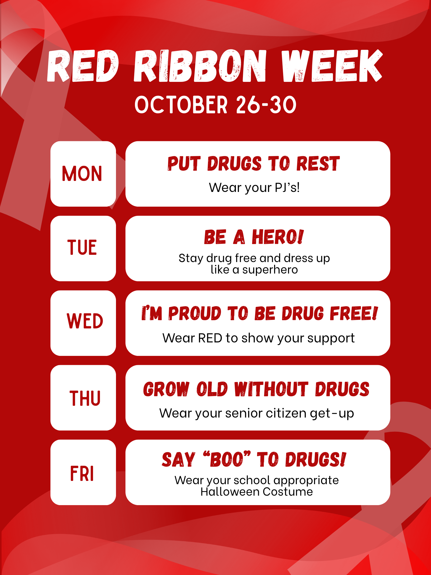 Red Ribbon Week