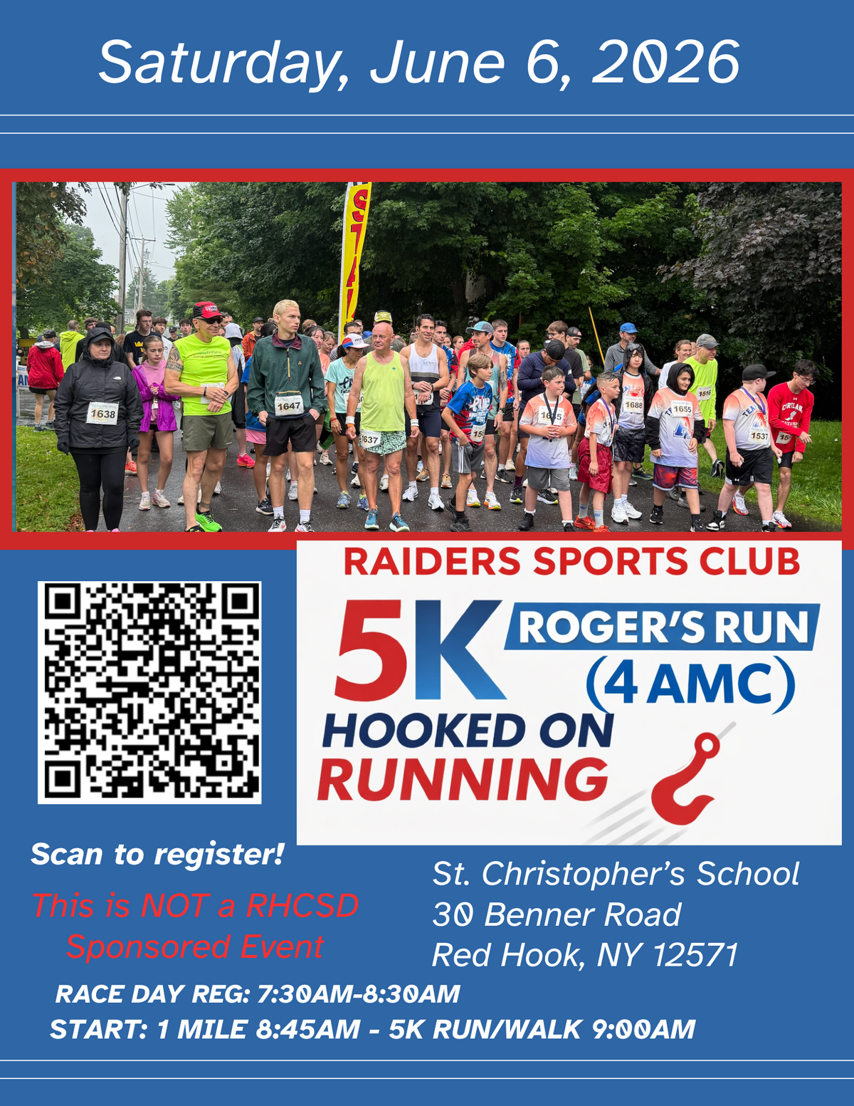 Roger's Run 4 AMC this Saturday; registration still available