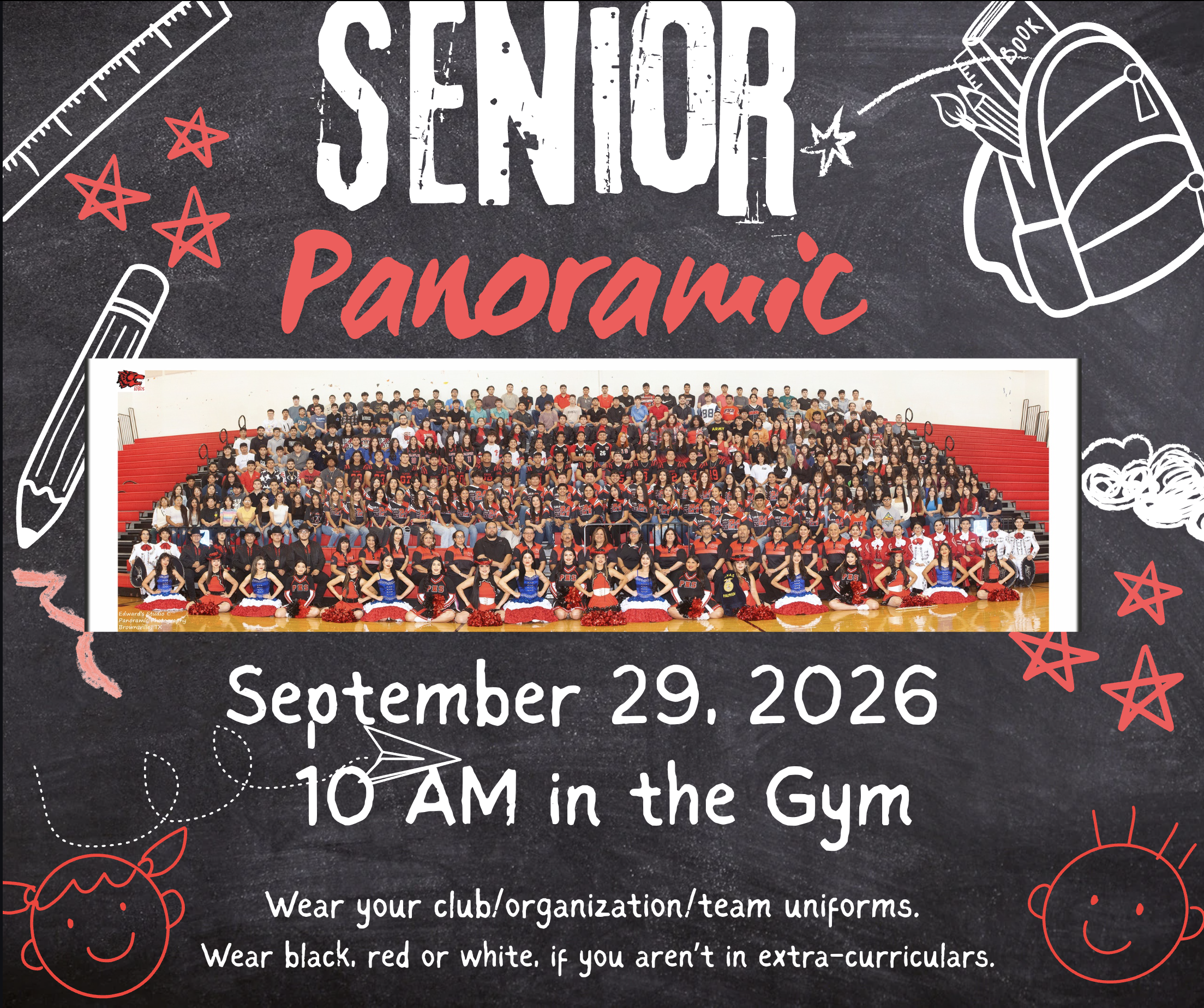 🐾 Senior Panoramic Photo Day!