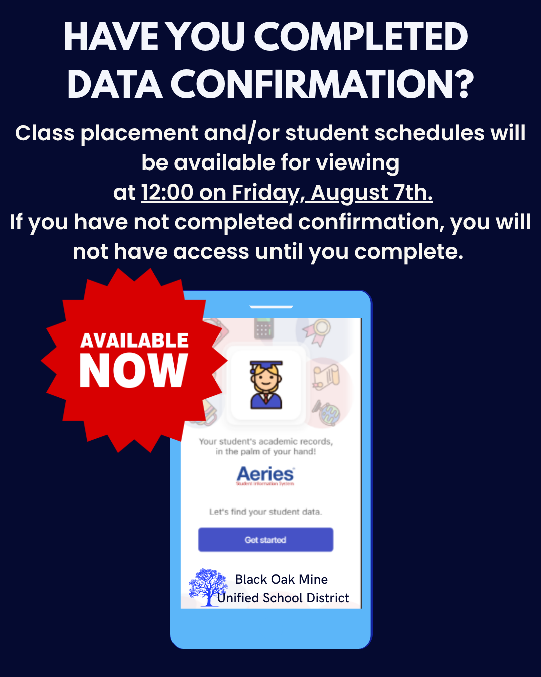 Have You Completed Data Confirmation?