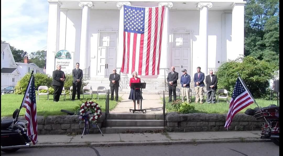 Scenes from the Uxbridge Town Common at the September 11, 2001 Remembrance Memorial