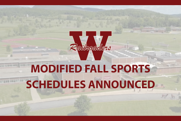 Modified Fall Sports Schedules Announced