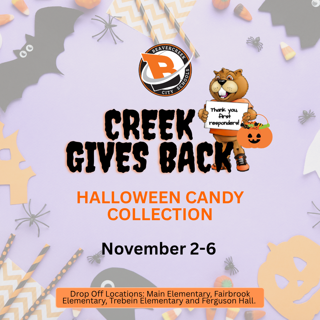 Creek Gives Back: Donate Your Extra Halloween Candy to Support Local Heroes
