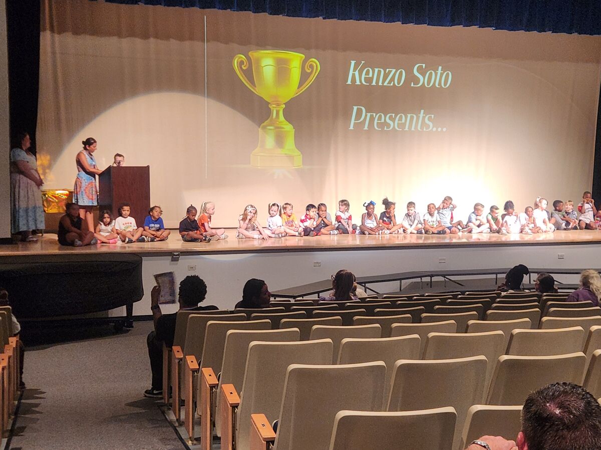 Kindergarten Classes Honor Loved Ones with Family Awards!