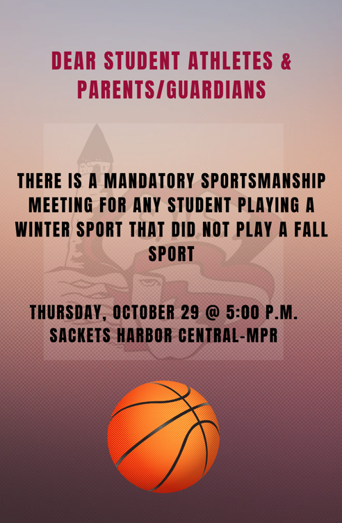 Sportsmanship Meeting