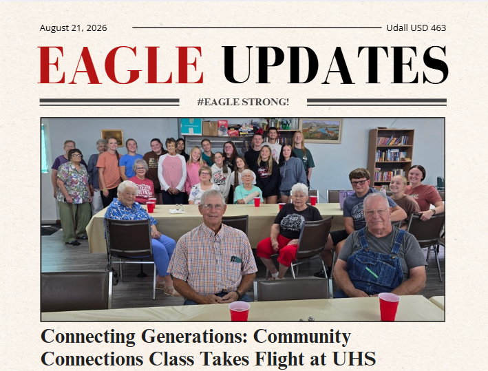 Udall USD 463 District Newsletter (Friday, August 21, 2026)
