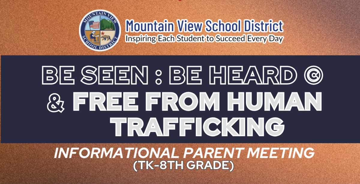 🗓️ Save the Date - Sep. 22 - Informational Meeting on Be Seen and Heard© & Free From Human Trafficking Programs
