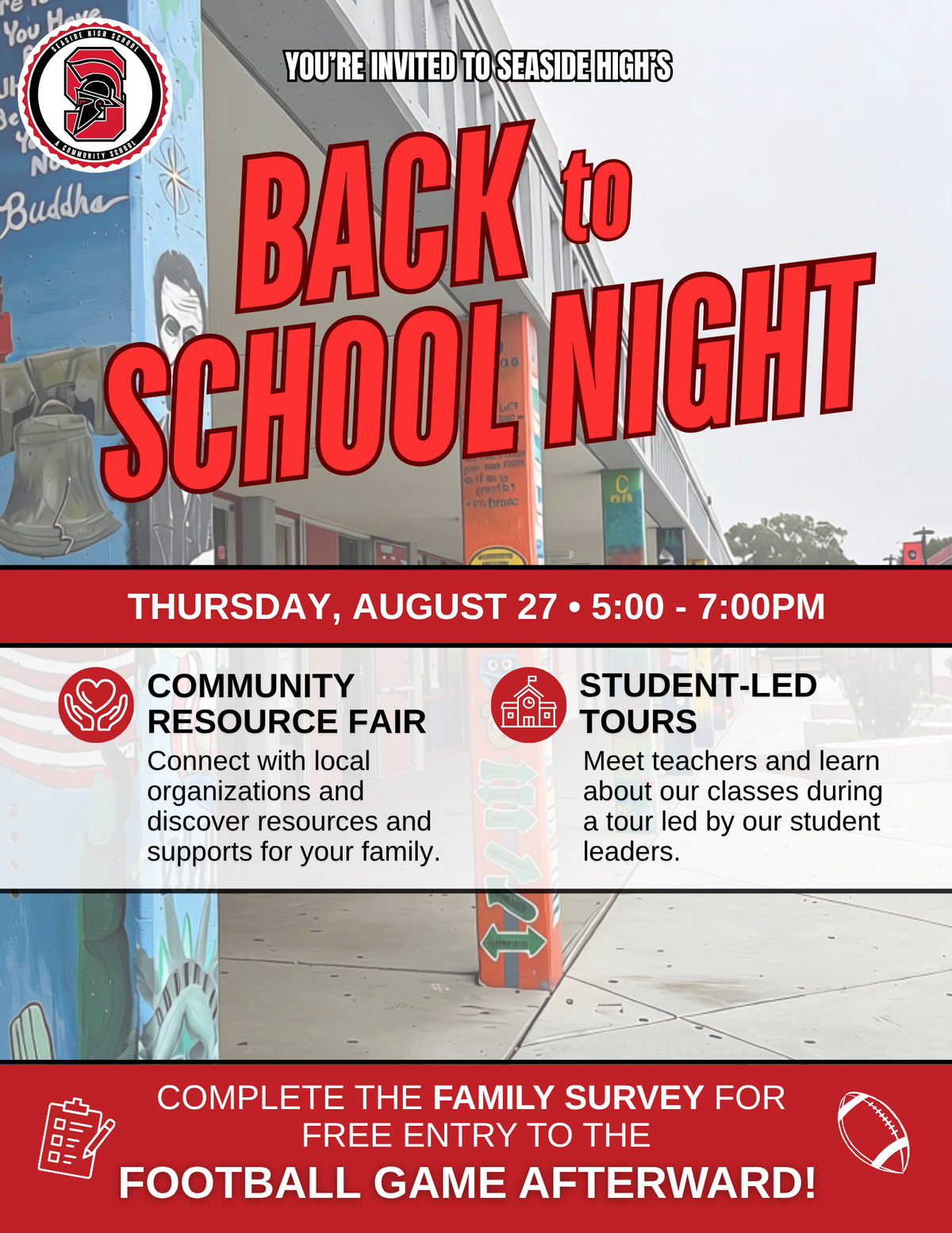 Back to School Night - Next Thursday!