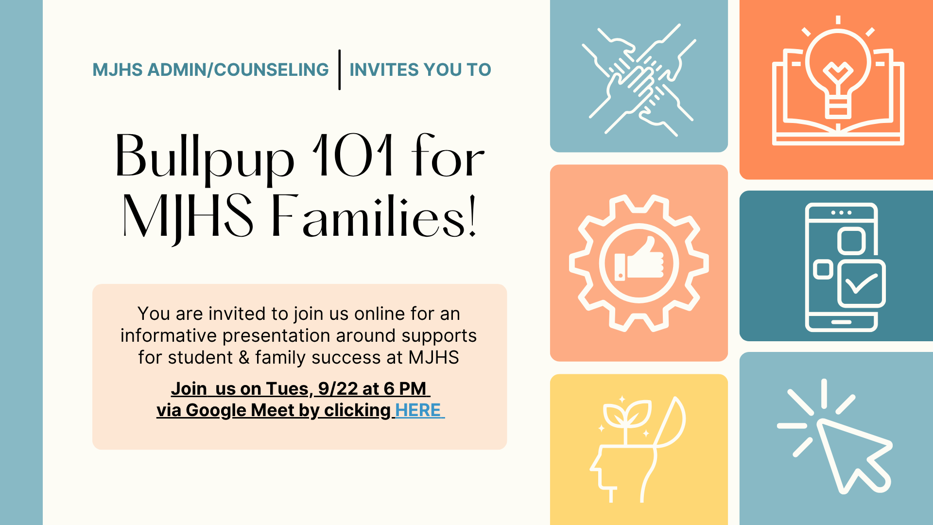 Bullpup 101 For Families- Please RSVP