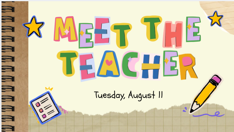 ⚠️19 Days until Meet the Teacher
