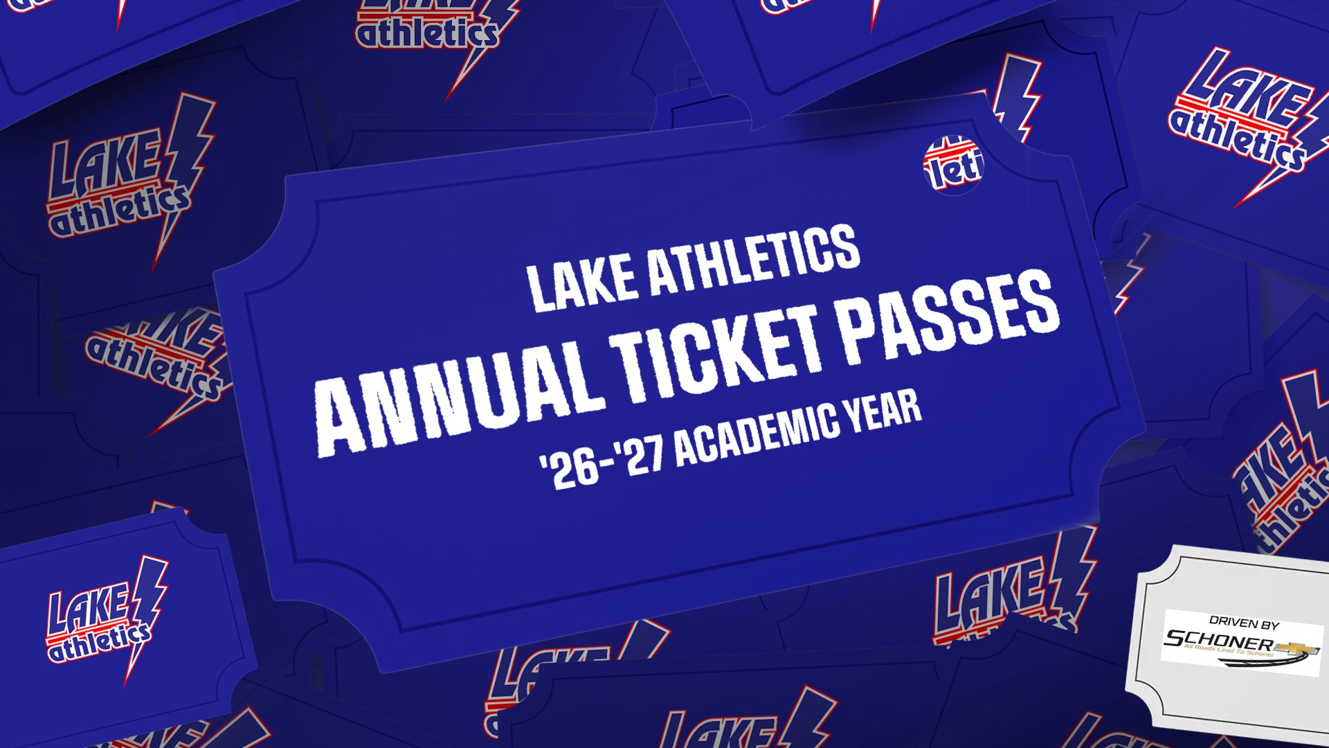 Lake Athletics Ticketing and Season Pass Information - '26-'27