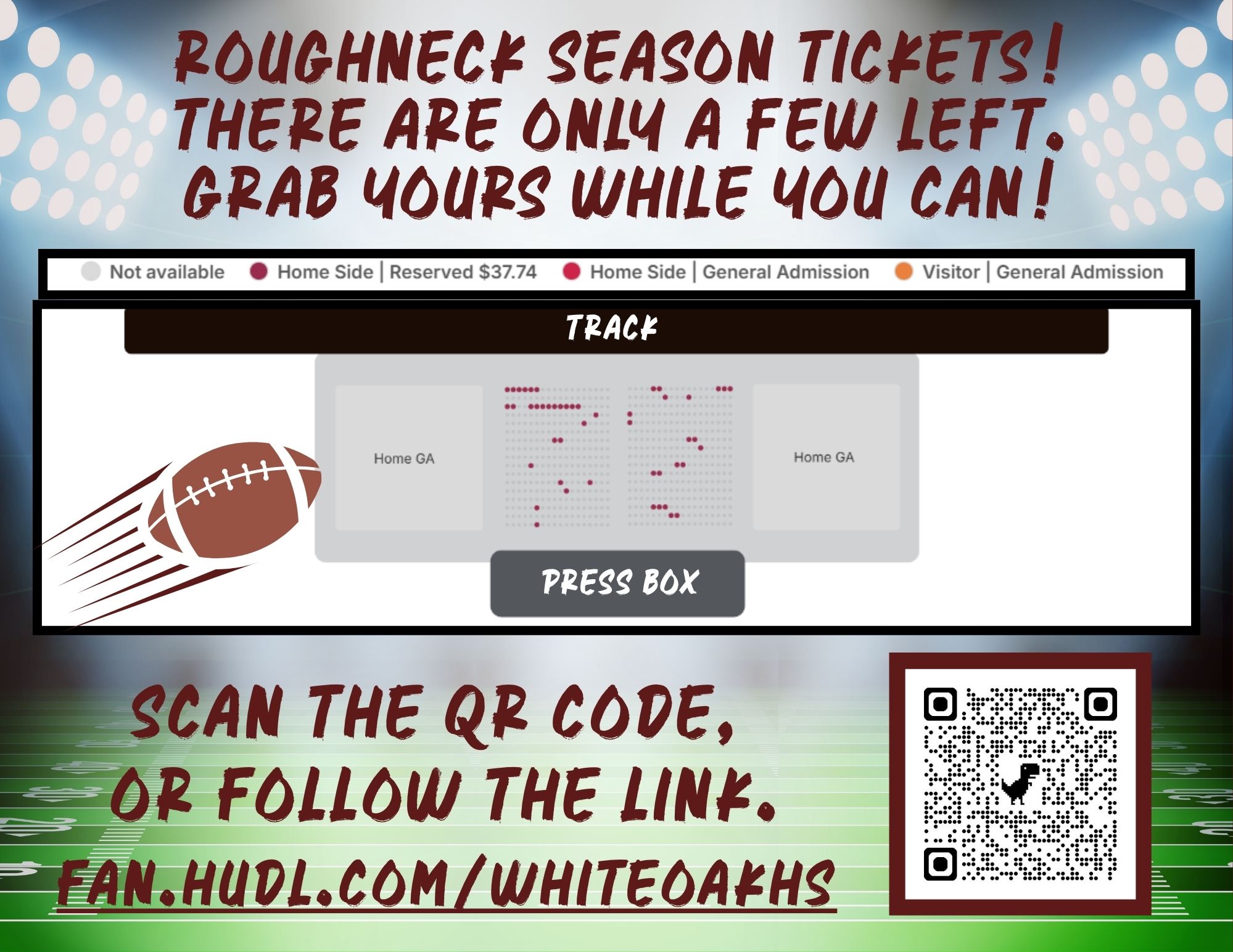 Last Chance for Season Tickets!