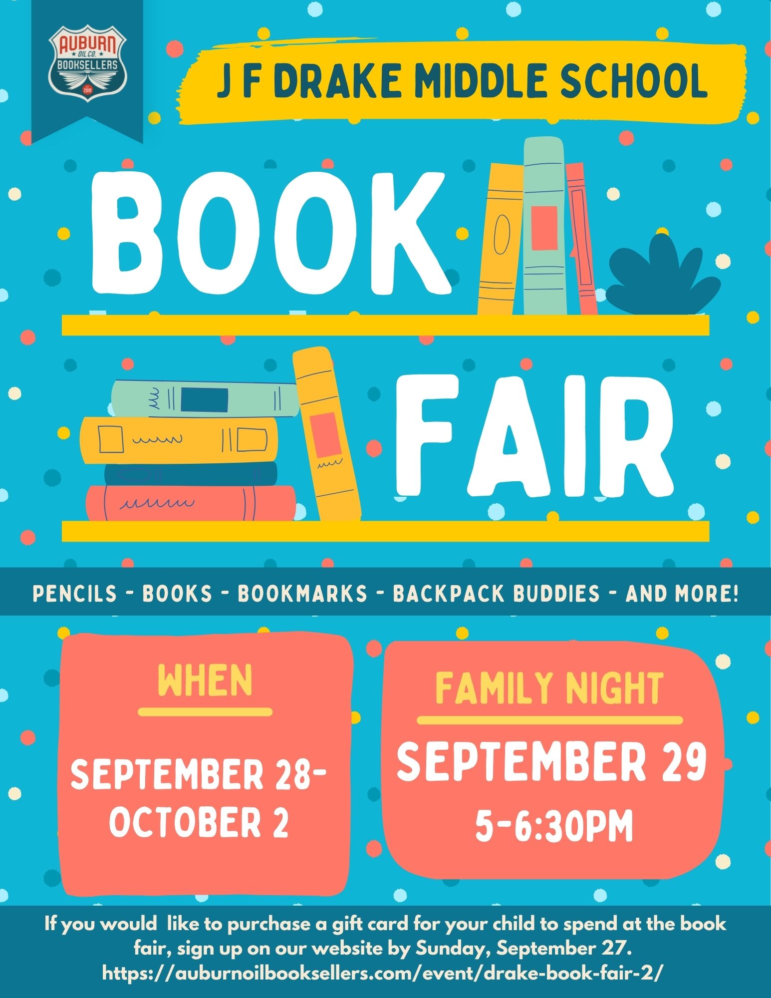 Fall Book Fair