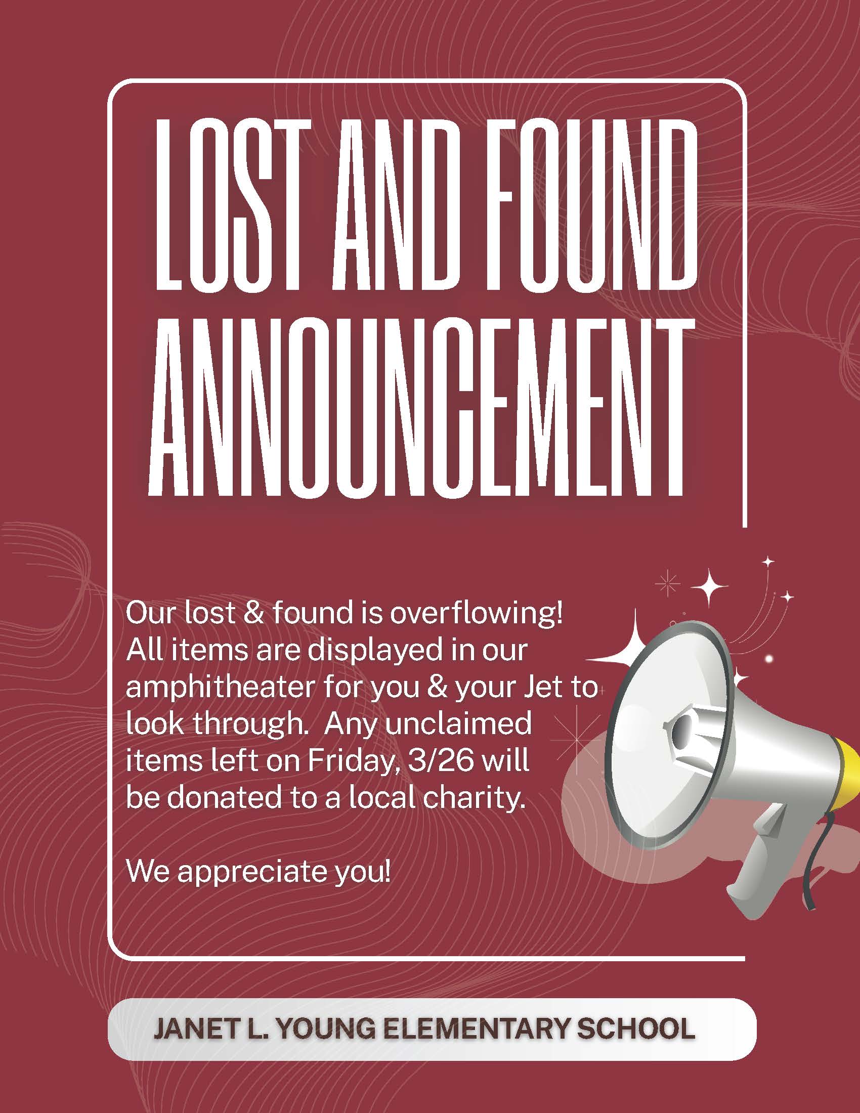 Lost & Found 3.27.26