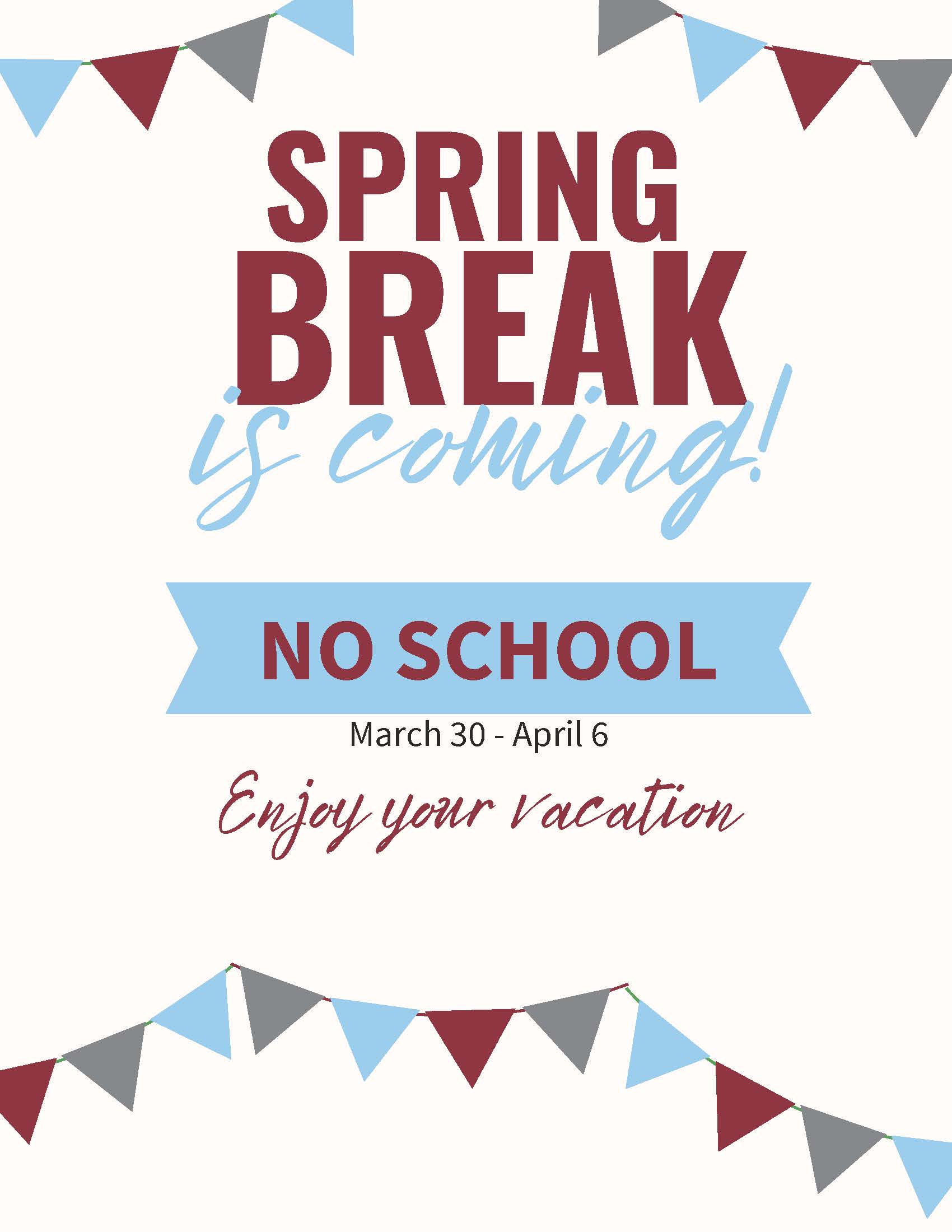 Spring Break 2026