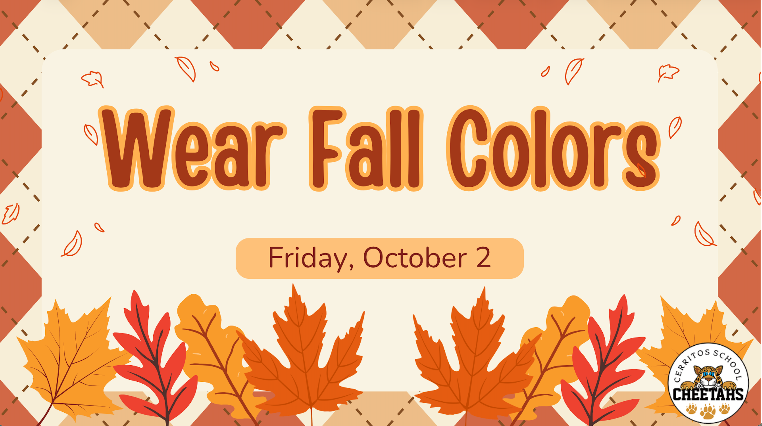 Wear Fall Colors