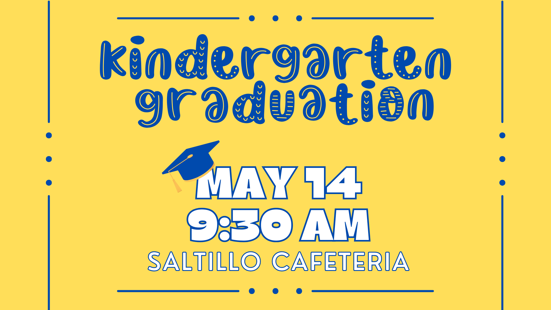 Kindergarten Graduation