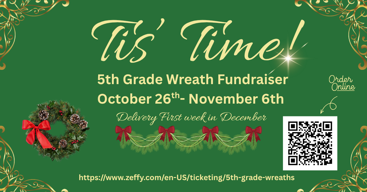 5th Grade Wreath Fundraiser 